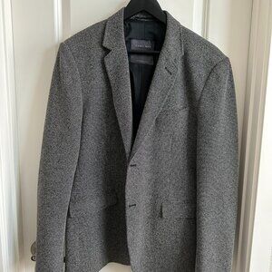 Zara Man - Sport Coat - Black and White Texture - USA Size 44/Euro Size 54